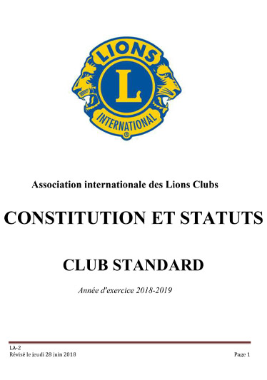 Stauts et roi standards