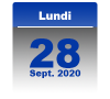 28 septembre 2020